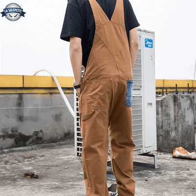 Salopette Jean Brune Chevrotine