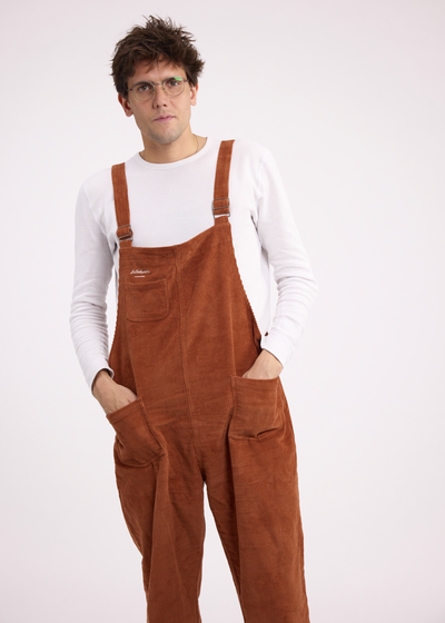 Salopette Velours Marron 320 GSM