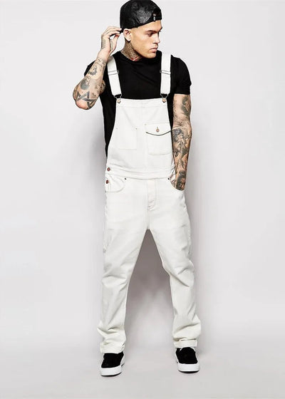 Salopette Jean Blanche