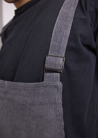 Tenue Salopette Grise Homme