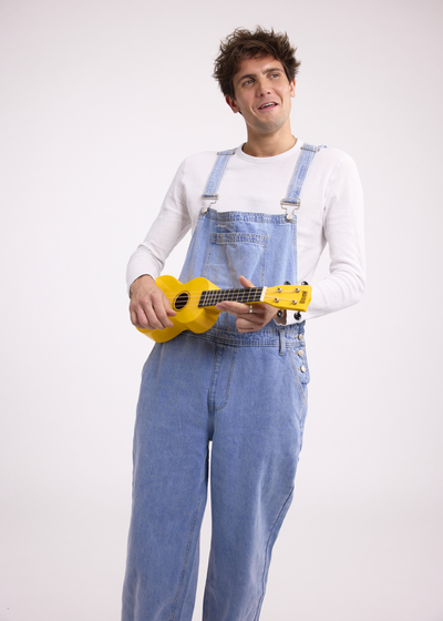 Salopette Rétro bleue clair Homme