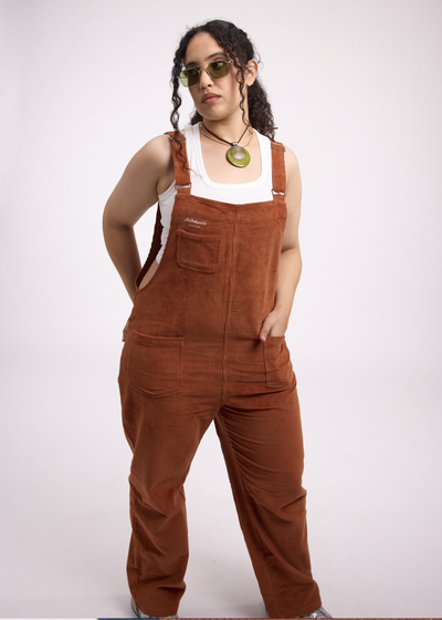 Salopette Velours Femme Ronde