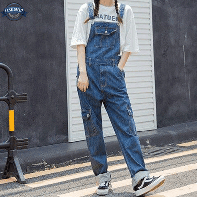 Salopette en Jean Bleu Magic Street