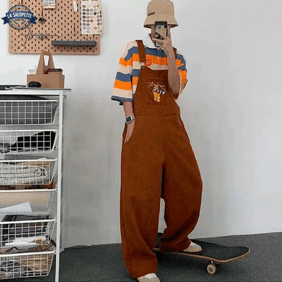 Salopette Ourson Jaune