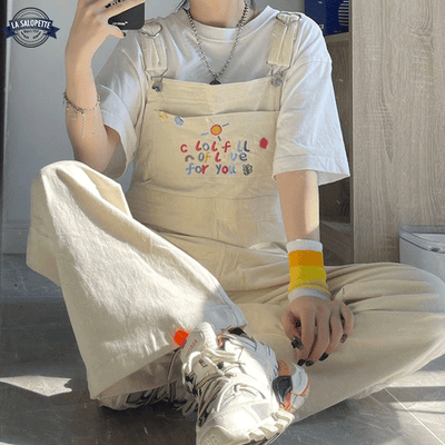 Salopette Velours Côtelé Femme