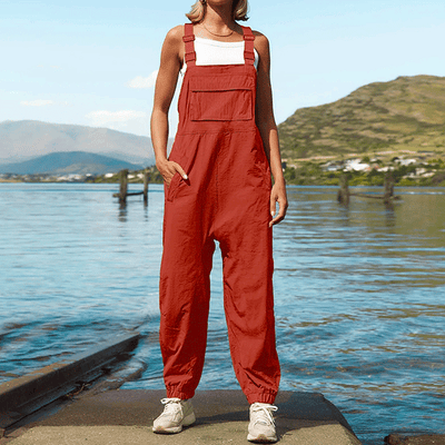 Barboteuse Rouge Femme