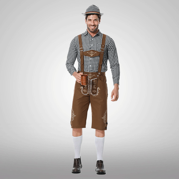 Oktoberfest-Kostüm Lederhose