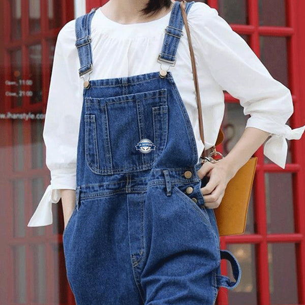 Latzhose aus Jeans Urban Style Ikigai