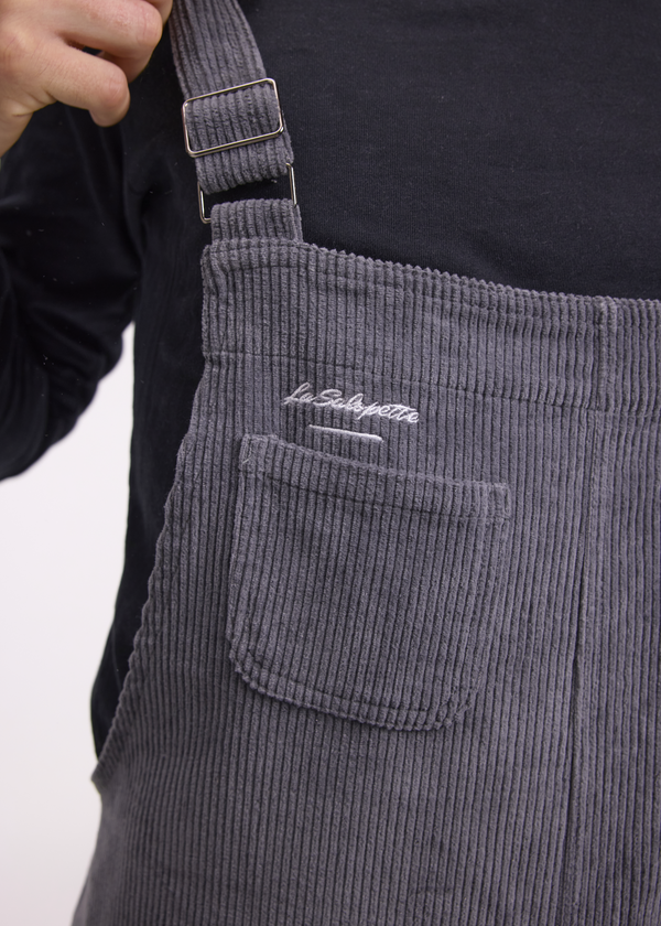 Latzhose Grau Herren Argile