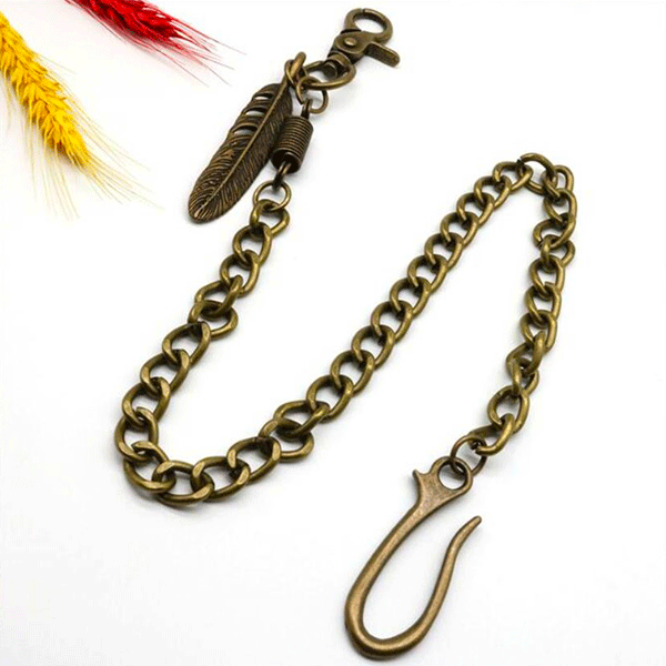 Kette von Latzhose Feder