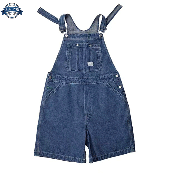 Latzhose Short Jeans Cassandre
