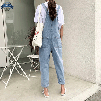 Salopette Denim Bretelles