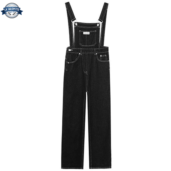 Jeans-Latzhose Große Größe Extra-Flare