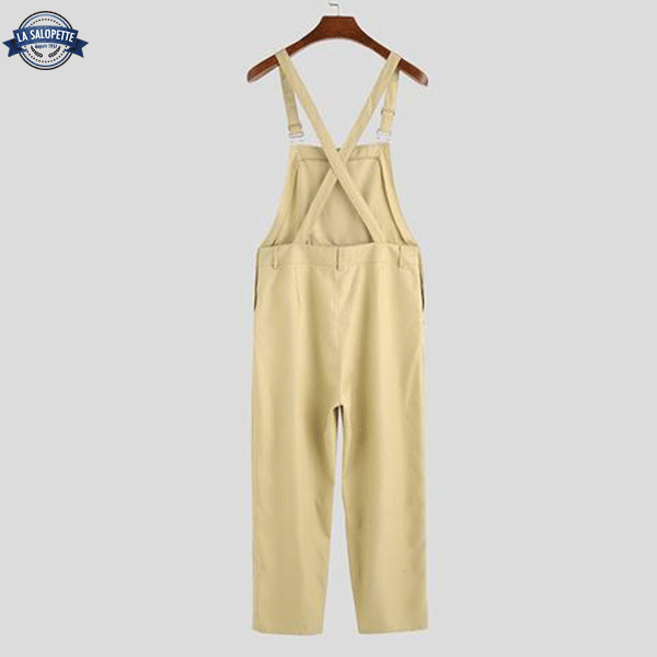 Latzhose Jeans Beige Colombia