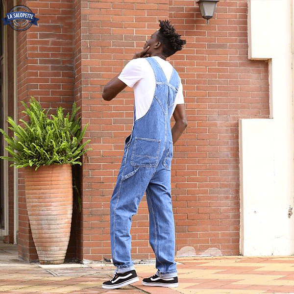 Latzhose Jeans Salsa Oyster