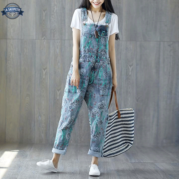 Latzhose Jeans Clair Tsukii