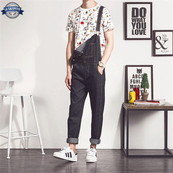 Salopette Jean Homme Tendance
