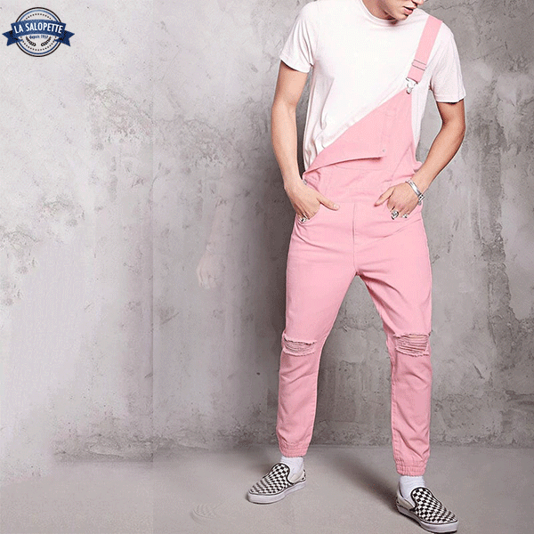 Latzhose Jeans Rosa Equality™