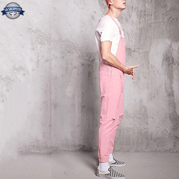 Latzhose Jeans Rosa Equality™