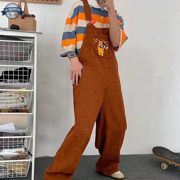 Latzhose Karamell Winnie the Pooh