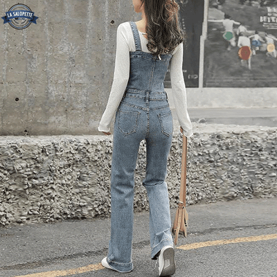Salopette Vintage à Bavette Corset