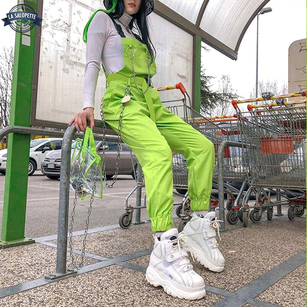 Vintage Latzhose Faces Streetwear